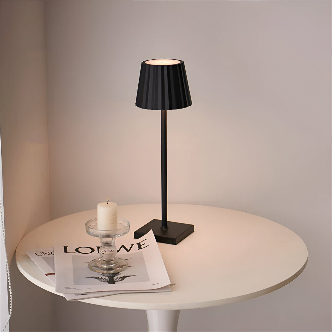Lampe de Table Sans Fil | Lumière Moderne Alimentée par Batterie pour Salon