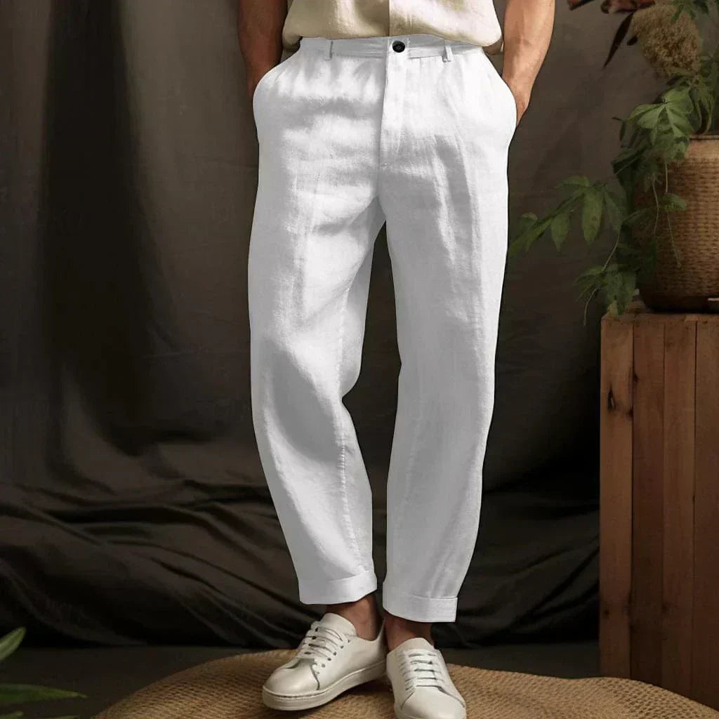 Pantalons décontractés pour hommes | Lin