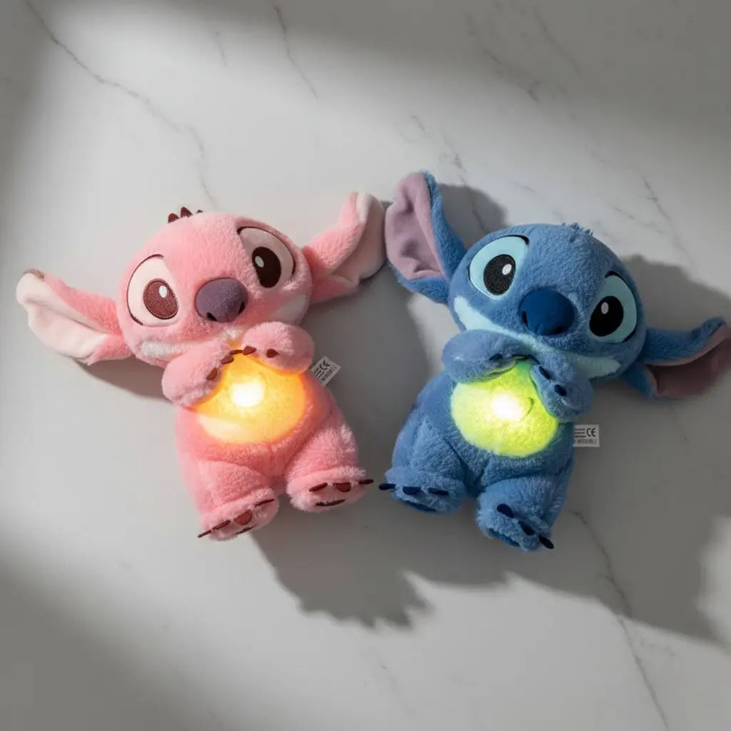 Jouet câlin avec fonction de respiration pour bébés et enfants | Jouet en peluche apaisant