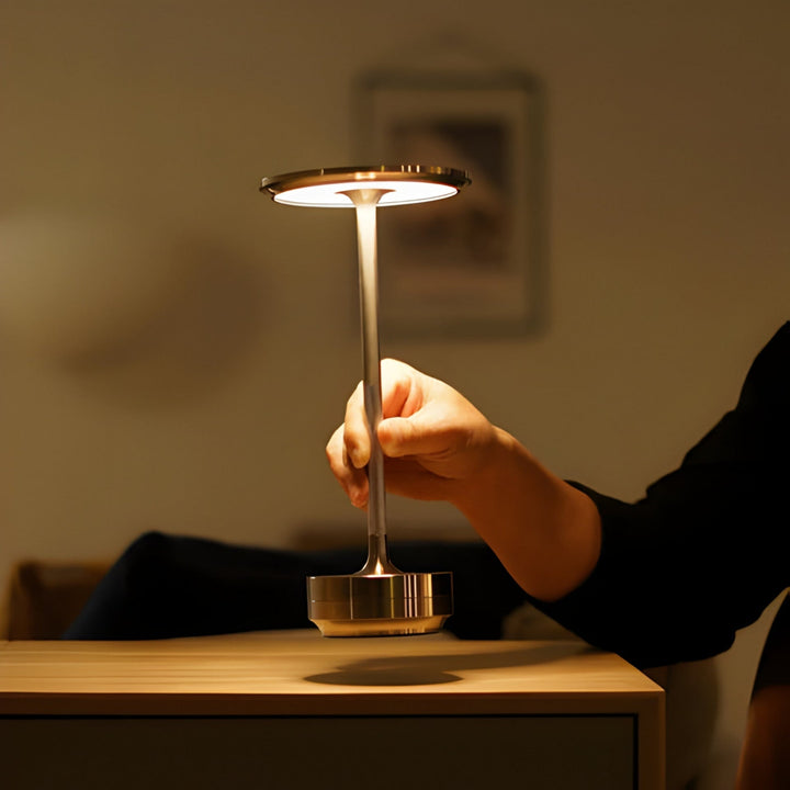 Lampe de Table Rechargeable Sans Fil pour Salon | Lumière de Bureau Polyvalente