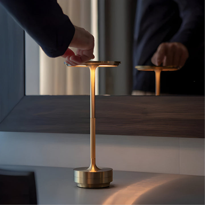 Lampe de Table Rechargeable Sans Fil pour Salon | Lumière de Bureau Polyvalente