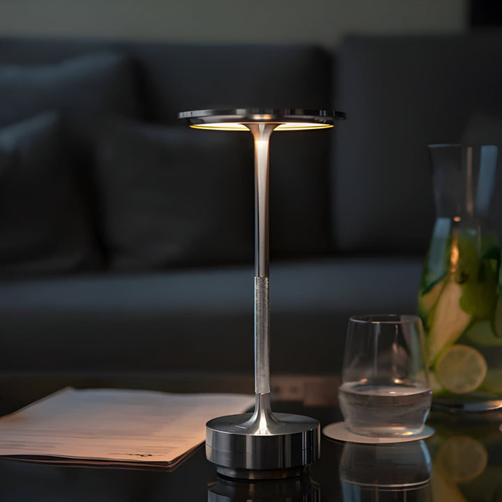 Lampe de Table Rechargeable Sans Fil pour Salon | Lumière de Bureau Polyvalente