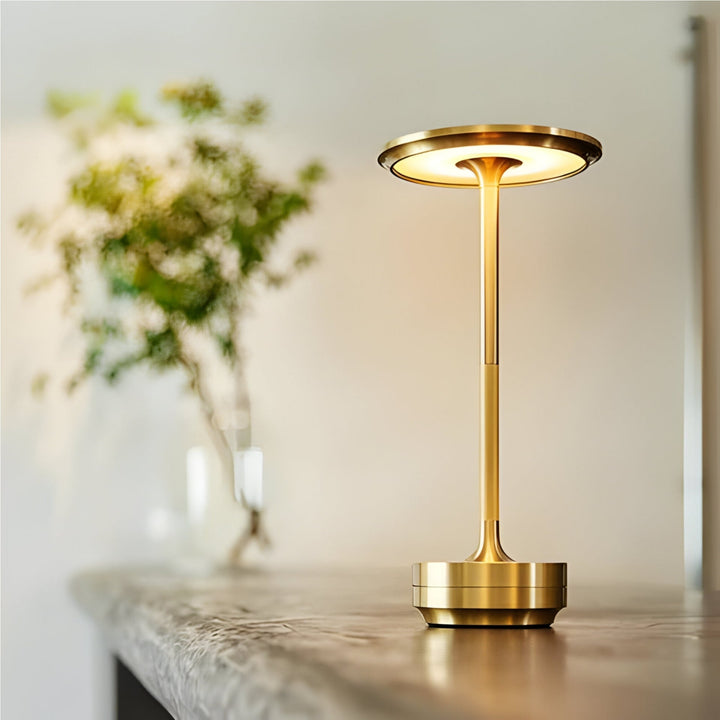 Lampe de Table Rechargeable Sans Fil pour Salon | Lumière de Bureau Polyvalente