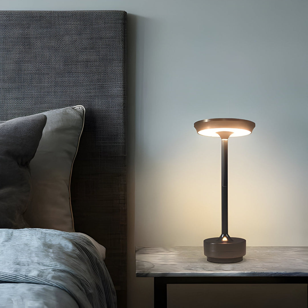 Lampe de Table Rechargeable Sans Fil pour Salon | Lumière de Bureau Polyvalente