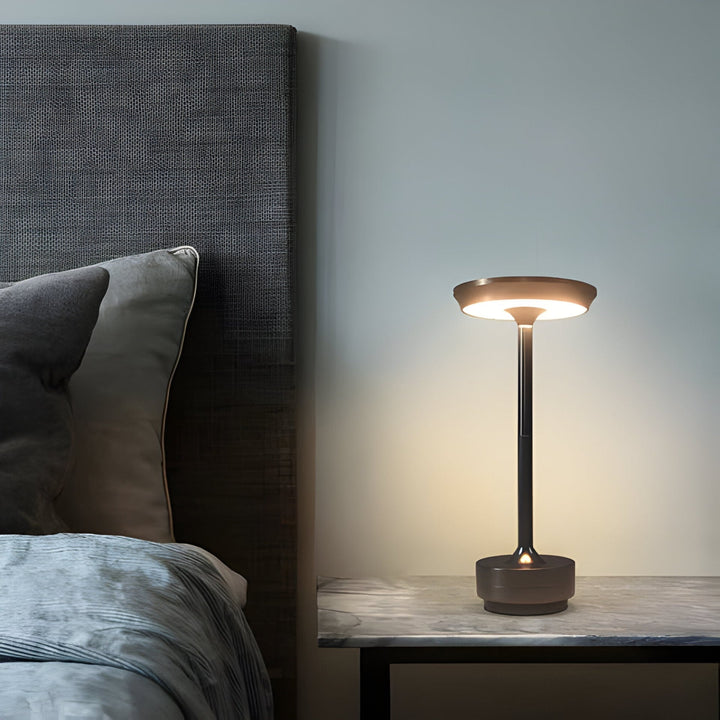 Lampe de Table Rechargeable Sans Fil pour Salon | Lumière de Bureau Polyvalente
