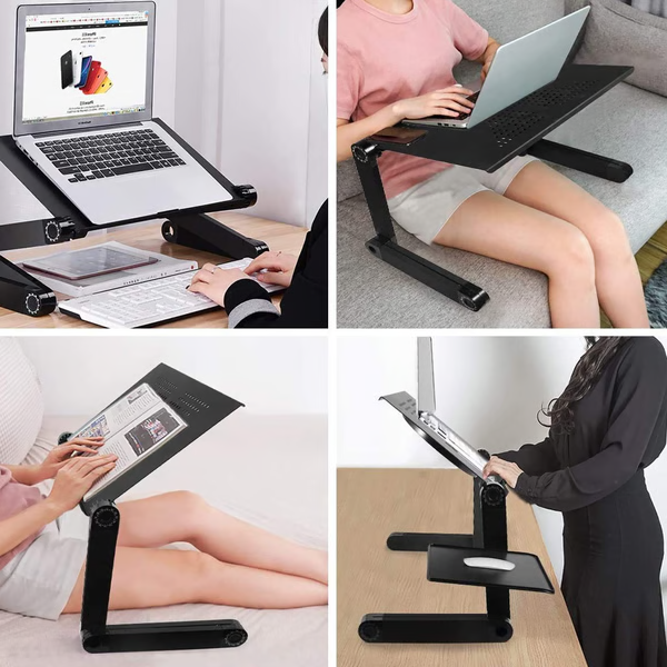 Support Ergonomique pour Ordinateur Portable 360°