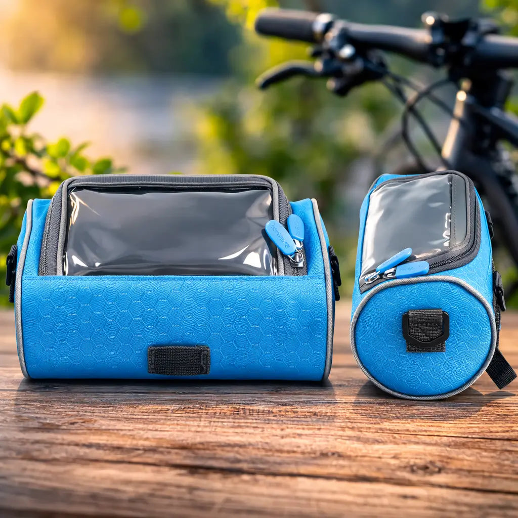 Sacoche de guidon de vélo étanche avec écran tactile