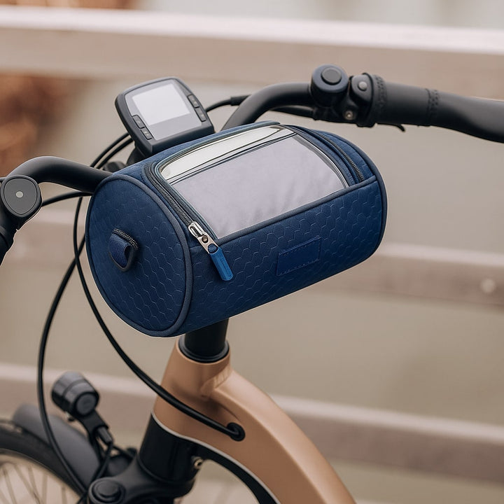 Sacoche de guidon de vélo étanche avec écran tactile