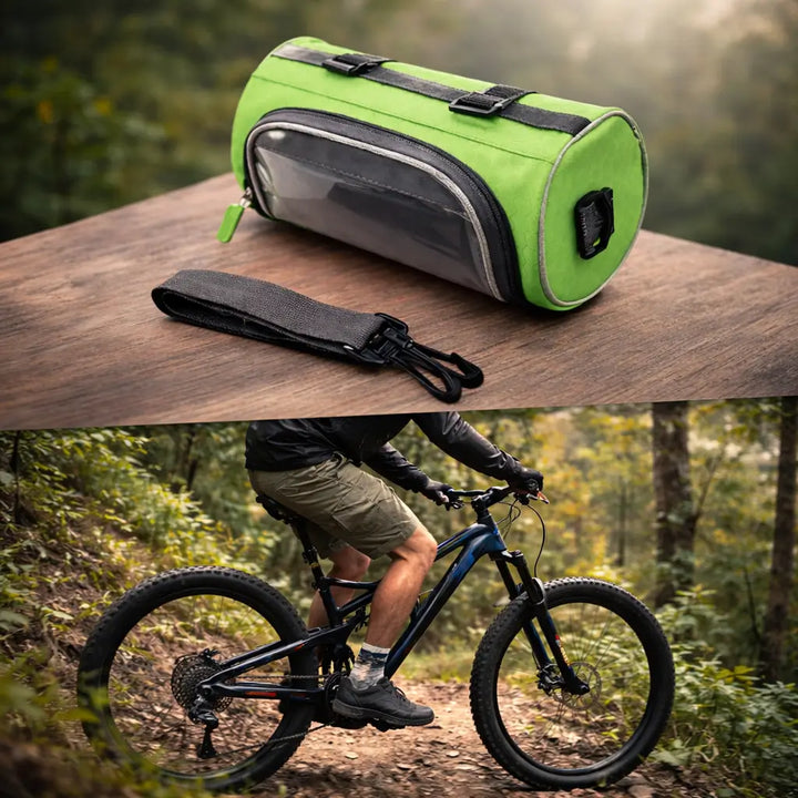 Sacoche de guidon de vélo étanche avec écran tactile