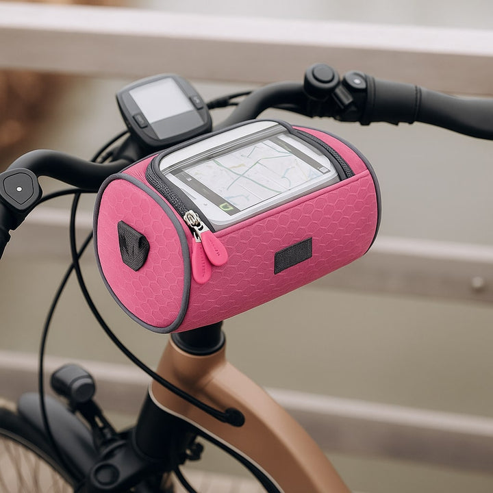 Sacoche de guidon de vélo étanche avec écran tactile