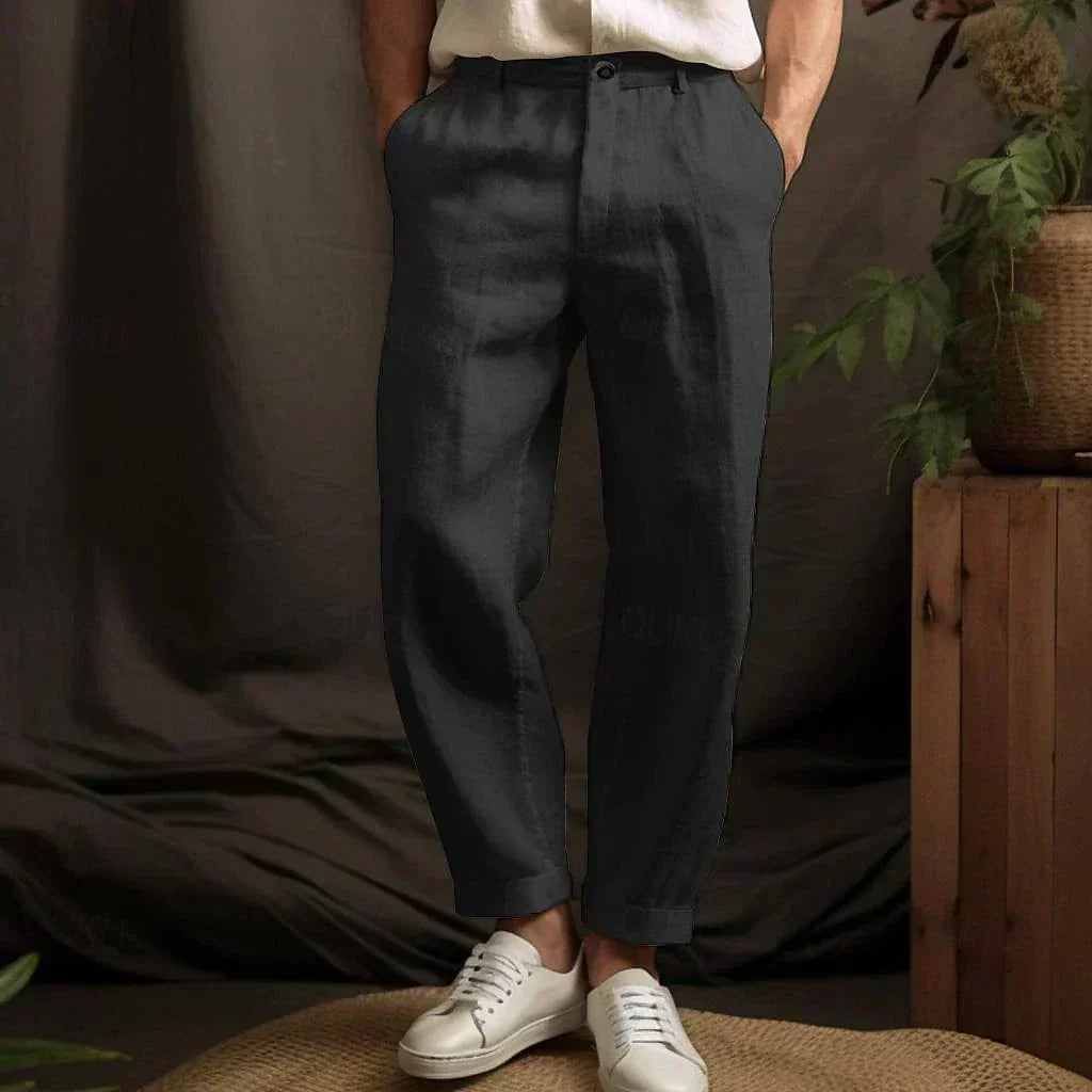 Pantalons décontractés pour hommes | Lin