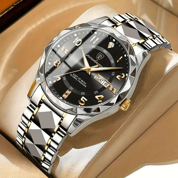 Montre de Sport Multifonctionnelle Étanche pour Homme - Titane