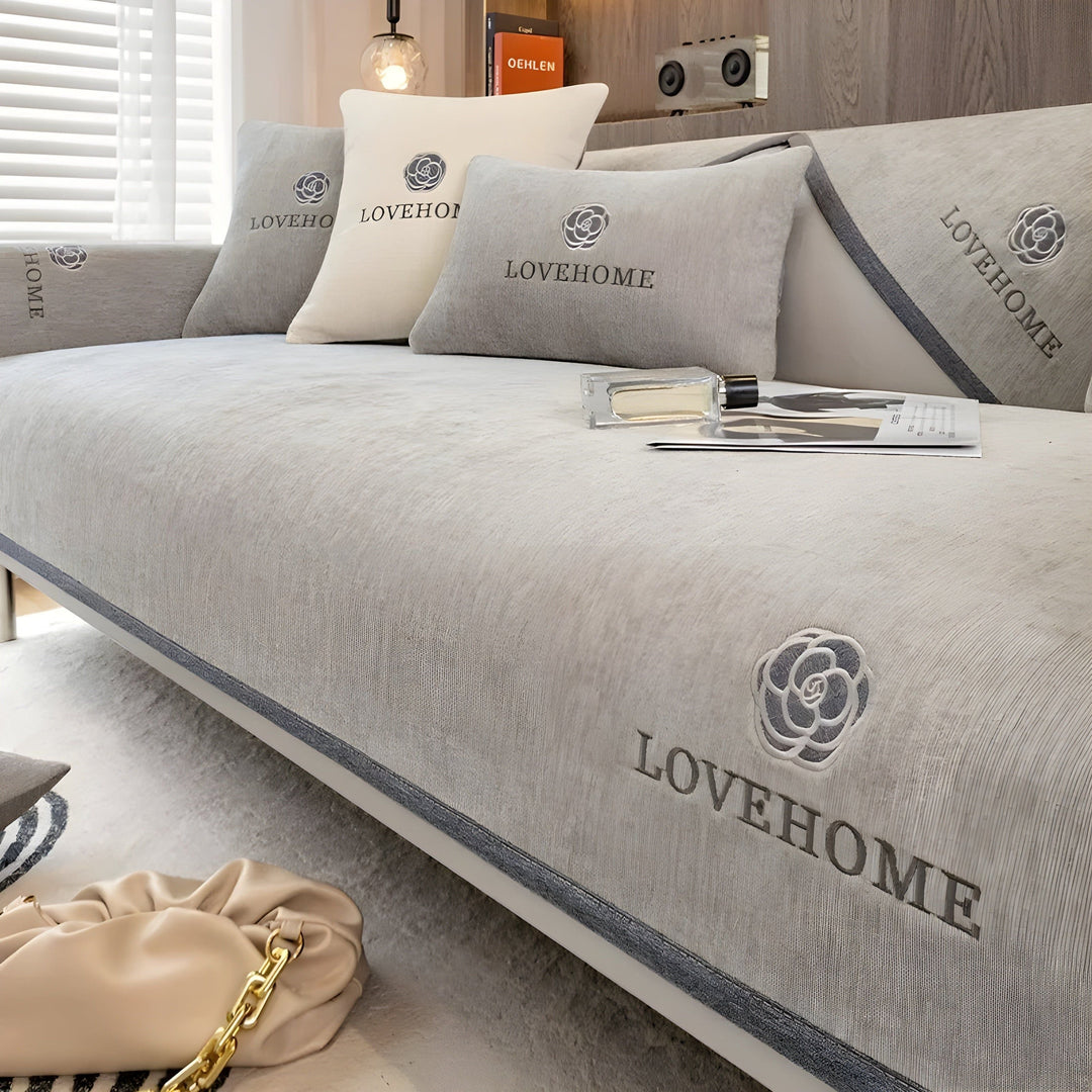 Housse de Canapé Premium - Contemporaine, Protecteur de Coussin Antidérapant