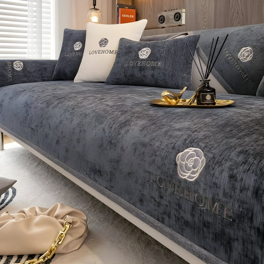Housse de Canapé Premium - Contemporaine, Protecteur de Coussin Antidérapant