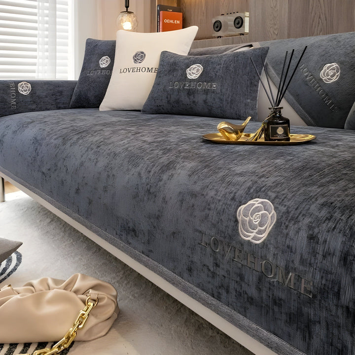 Housse de Canapé Premium - Contemporaine, Protecteur de Coussin Antidérapant