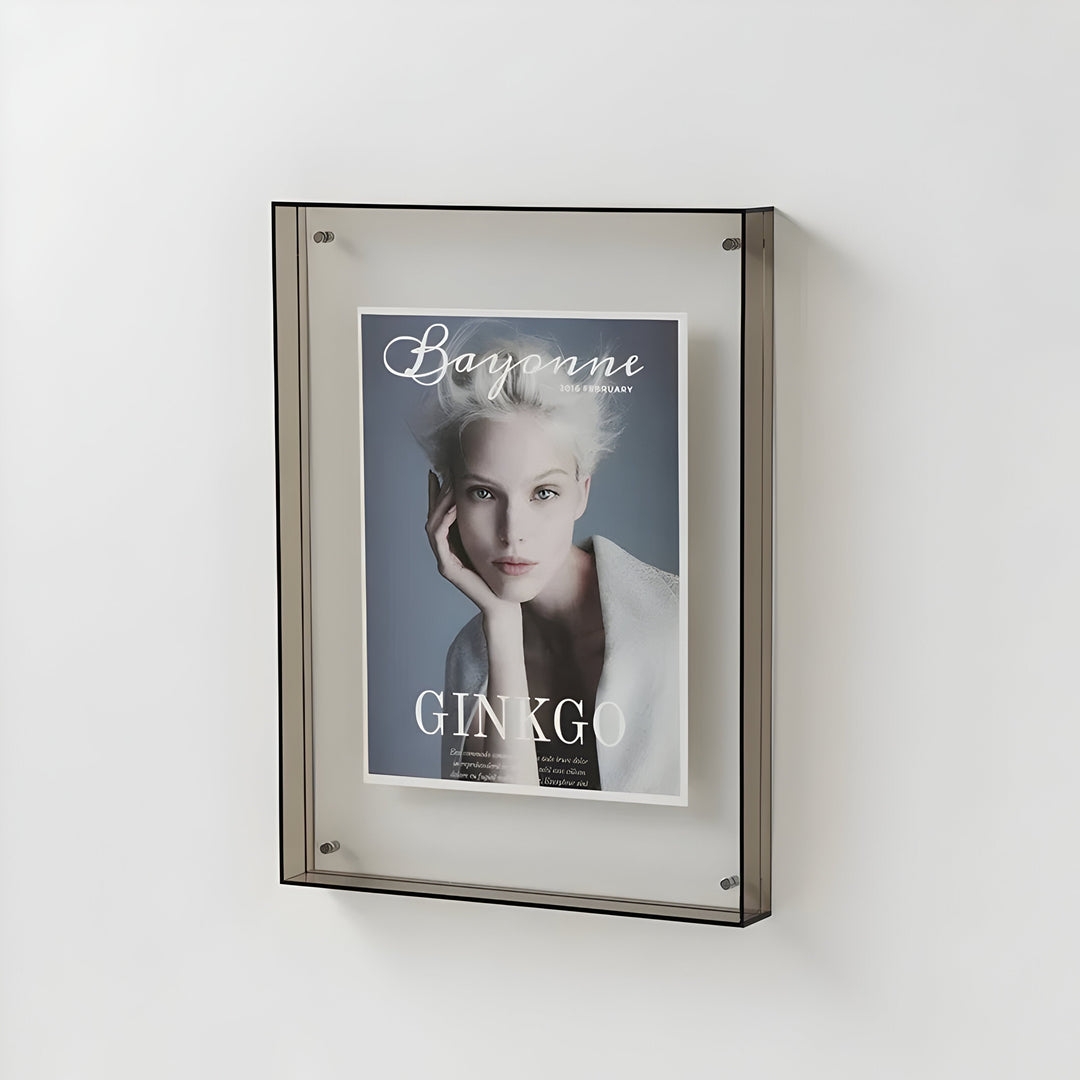 Cadre Photo Acrylique Moderne – Options Claires et Colorées pour la Protection des Photos
