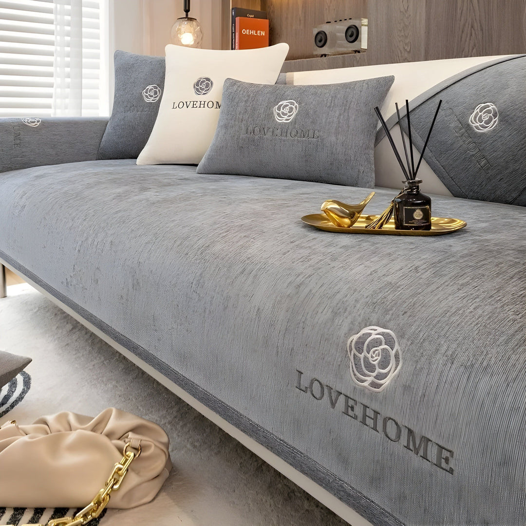 Housse de Canapé Premium - Contemporaine, Protecteur de Coussin Antidérapant