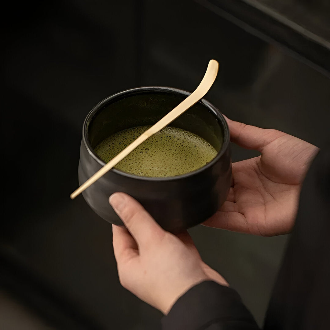 Ensemble de Thé Matcha en 4 Pièces avec Fouet en Bambou | Idéal pour la Cérémonie de Thé Traditionnelle
