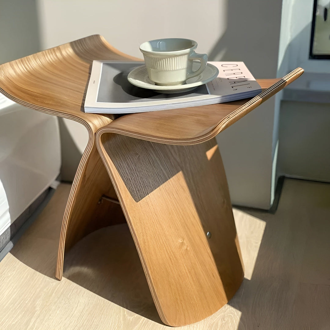 Banc en Bois Massif Rustique Fait Main – Siège en Bois Unique