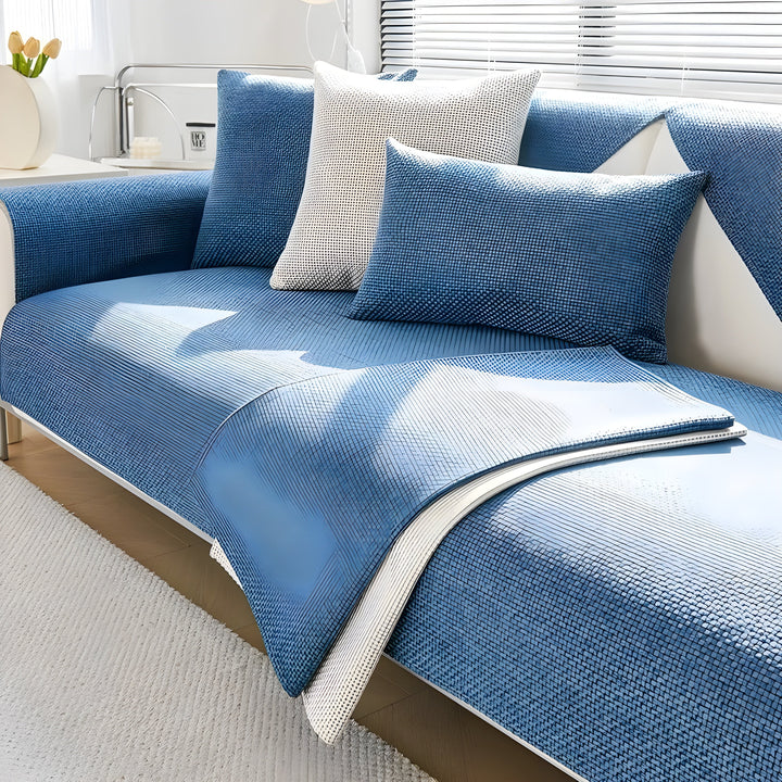 Housse de Canapé Antidérapante – Housse de Coussin Premium pour une Utilisation Toute l'Année