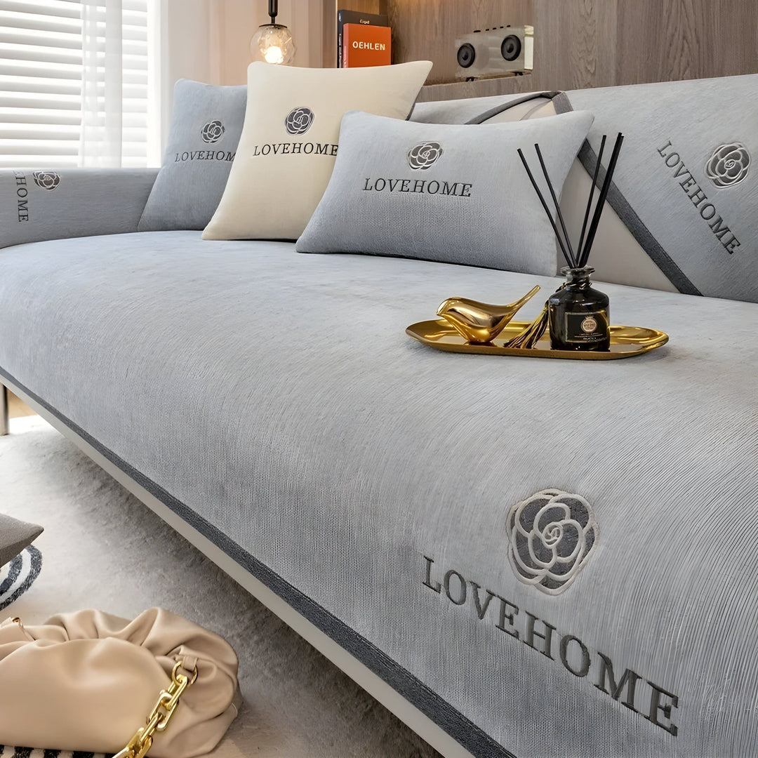 Housse de Canapé Premium - Contemporaine, Protecteur de Coussin Antidérapant