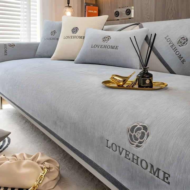 Housse de Canapé Premium - Contemporaine, Protecteur de Coussin Antidérapant