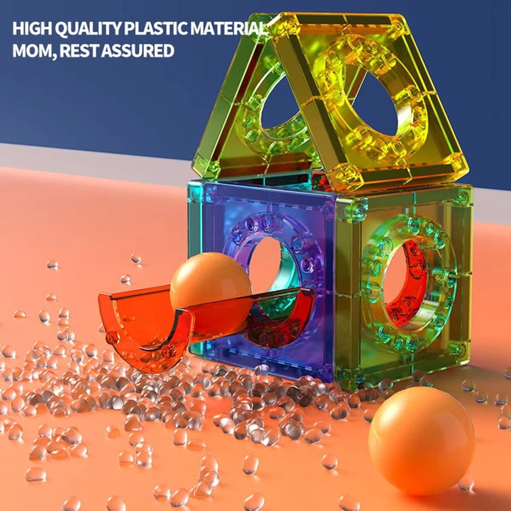 Blocs de Construction Magnétiques pour une Création 3D et un Apprentissage Amusant dès 2 Ans