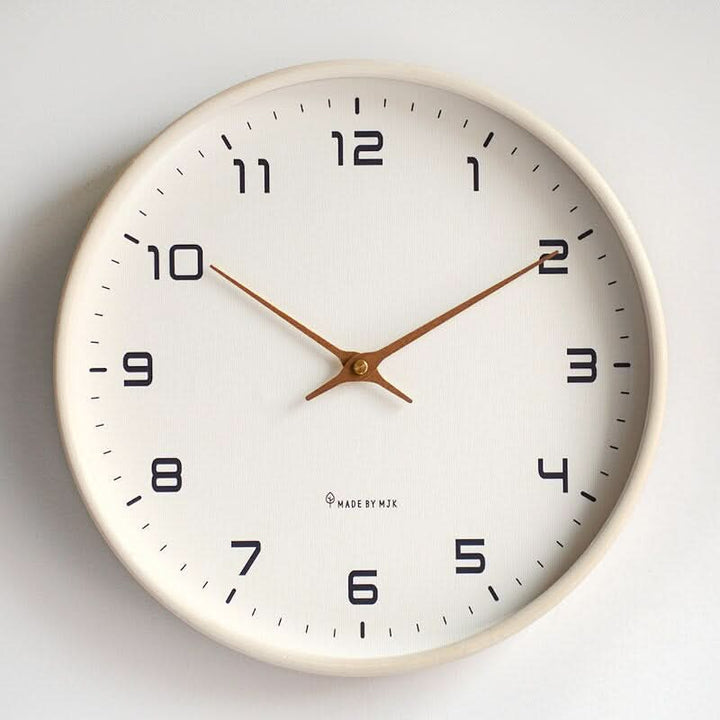 Horloge Murale en Bois – Design Scandinave Serein pour Espaces de Vie Tranquilles