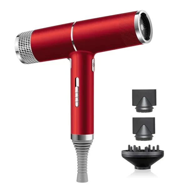 Sèche-Cheveux Professionnel Ultra-Léger | Moteur Haute Vitesse 110 000 RPM | Technologie Anionique & 3 Réglages