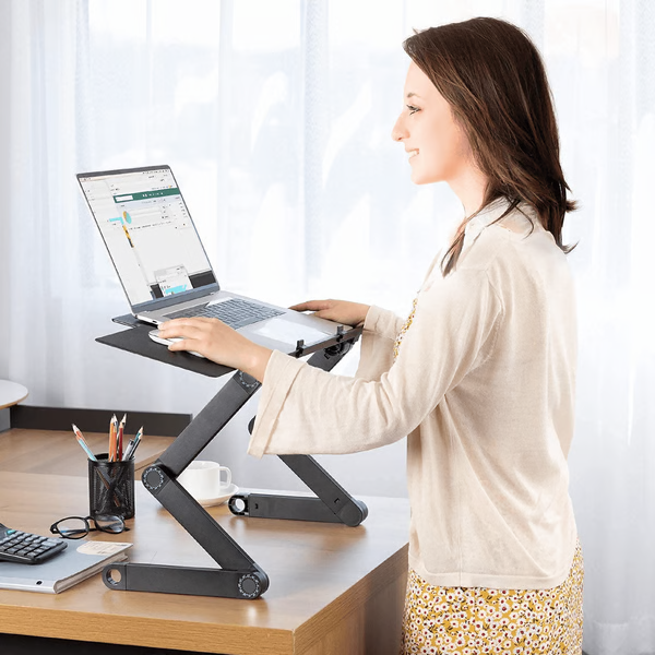 Support Ergonomique pour Ordinateur Portable 360°