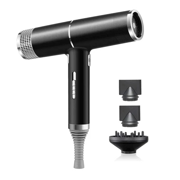 Sèche-Cheveux Professionnel Ultra-Léger | Moteur Haute Vitesse 110 000 RPM | Technologie Anionique & 3 Réglages