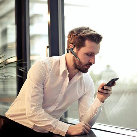 Casque/Casque Bluetooth 5.1 sans fil avec microphone double, réduction de bruit pour camionneurs