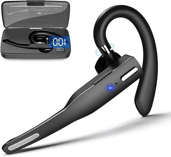 Casque/Casque Bluetooth 5.1 sans fil avec microphone double, réduction de bruit pour camionneurs