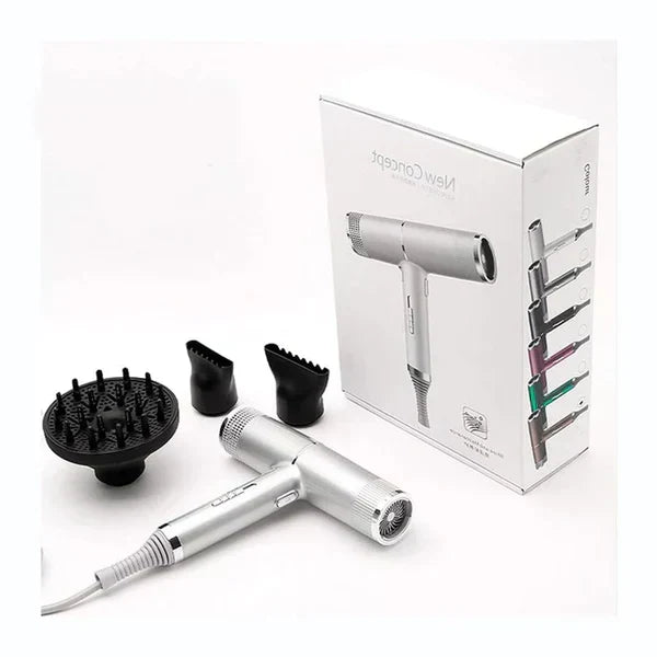 Sèche-Cheveux Professionnel Ultra-Léger | Moteur Haute Vitesse 110 000 RPM | Technologie Anionique & 3 Réglages