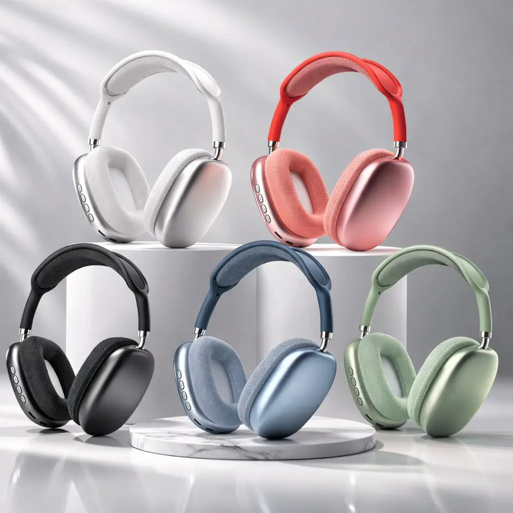 Casque Bluetooth supra-auriculaire avec annulation active du bruit (ANC)