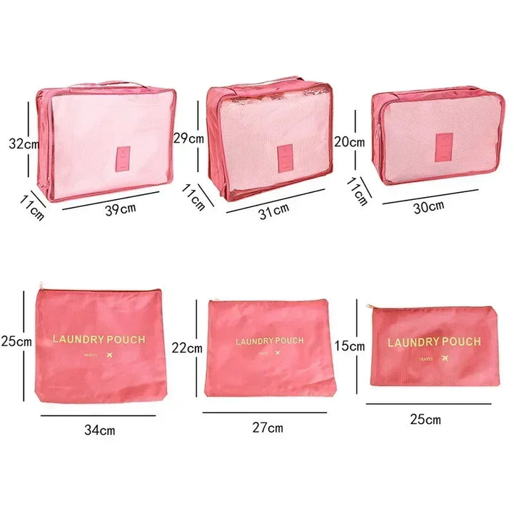 Cubes de Rangement | Organisateur de Valise | Ensemble de Sacs de Voyage pour Organisation et Clarté