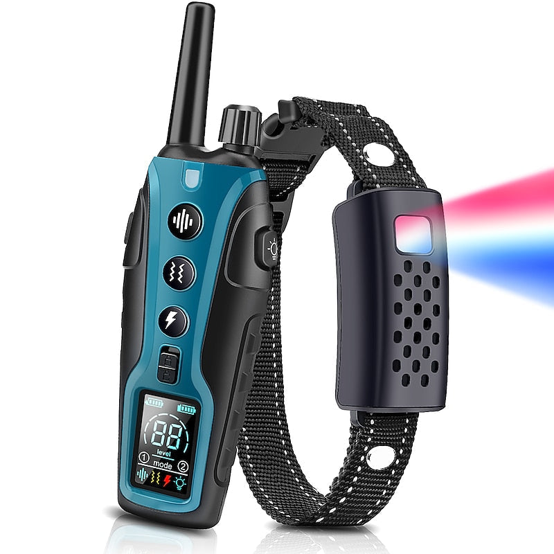 Collier de Dressage à Distance Avancé pour Chien avec Portée de 2000 Mètres