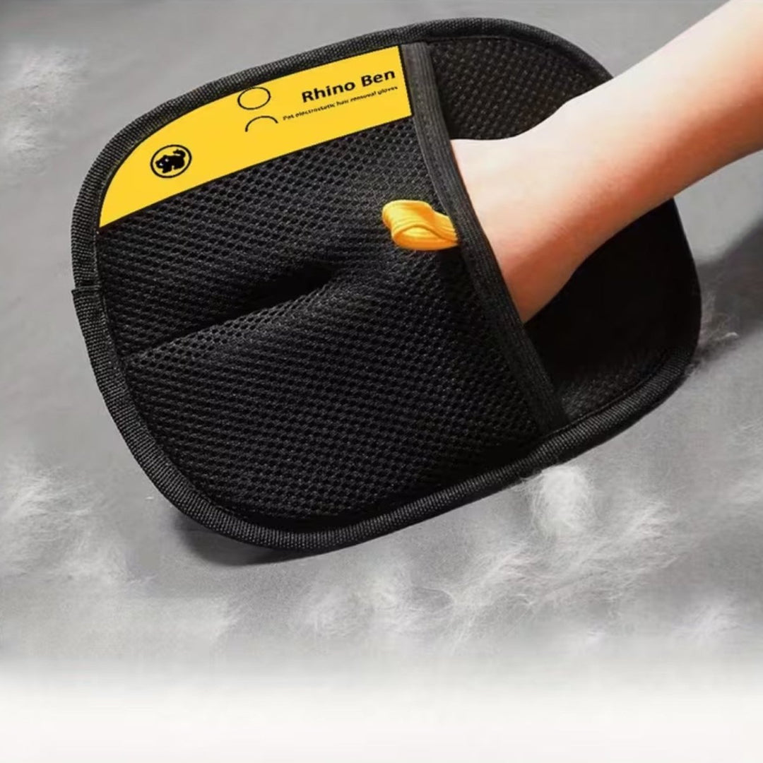 Gants de Toilettage Efficaces pour Éliminer les Poils d'Animal