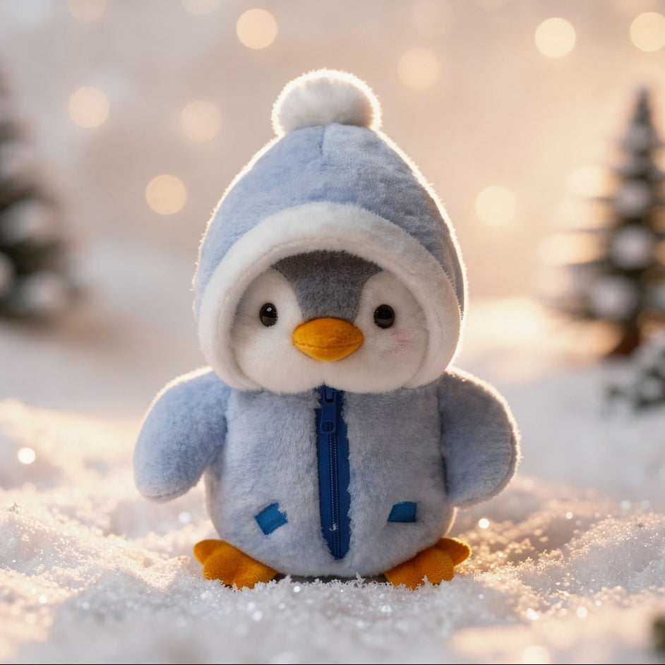 Jouet en Peluche Pingouin Mignon | Animal En Peluche Adorable Pour Enfants et Bébés