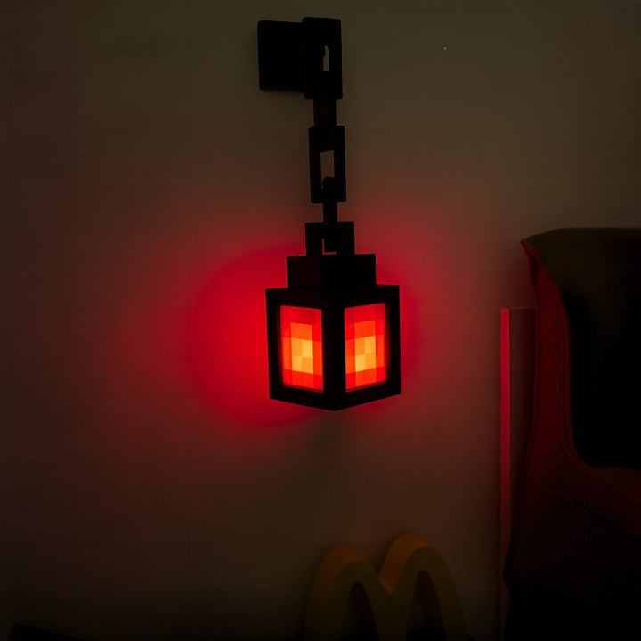 Lampe de Table Sans Fil | Lampe de Chevet | Lampe Murale Intérieure | Design Inspiré des Pixels