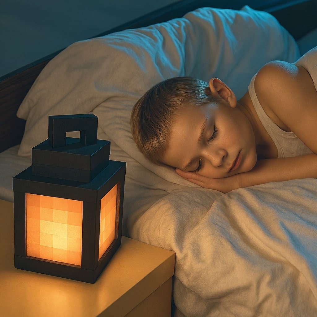 Lampe de Table Sans Fil | Lampe de Chevet | Lampe Murale Intérieure | Design Inspiré des Pixels