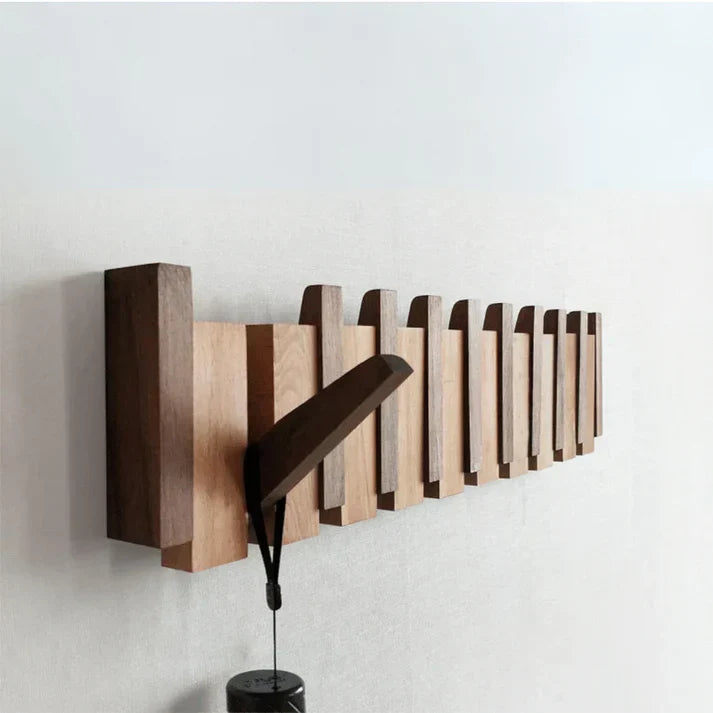 Porte-manteau en Bois Piano - Design Élégant