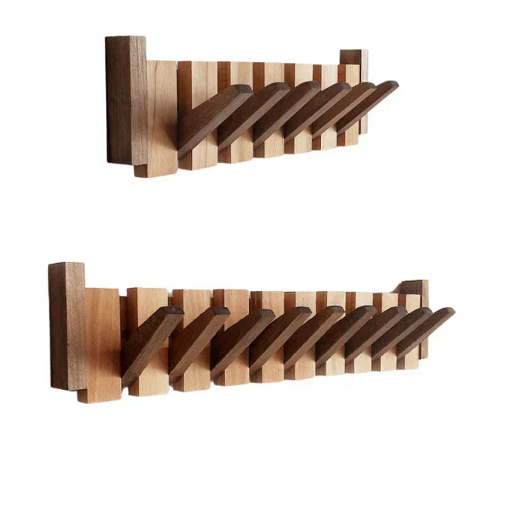 Porte-manteau en Bois Piano - Design Élégant