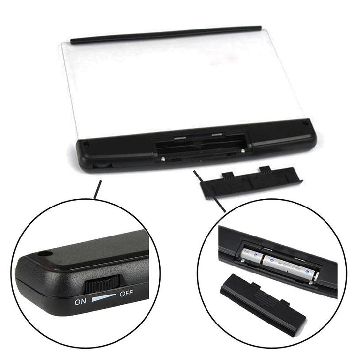 Lampe de lecture LED rechargeable avec couverture magnétique
