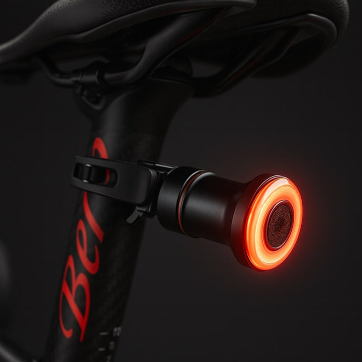 Feu arrière et feu de freinage pour vélos et vélos de route avec 6 modes et batterie