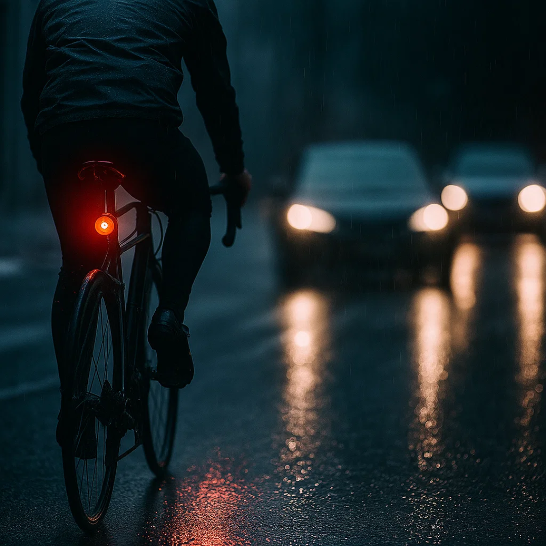 Feu arrière et feu de freinage pour vélos et vélos de route avec 6 modes et batterie