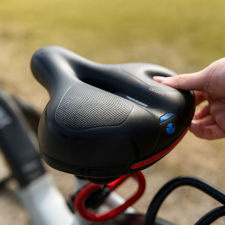 Siège de vélo confortable pour hommes et femmes avec suspension