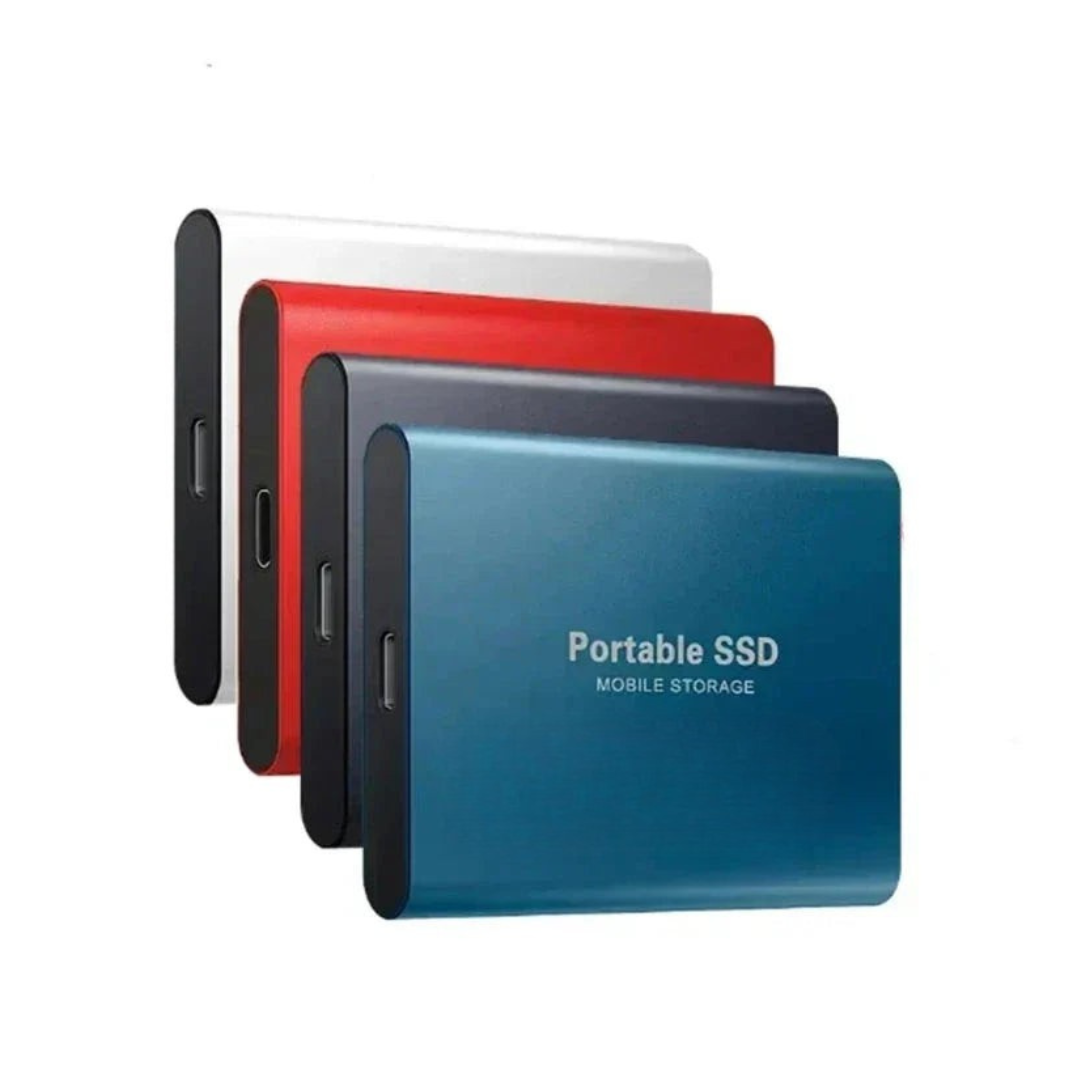 SSD Externe Ultra | USB 3.1 Type-C | Vitesses jusqu'à 1000 Mo/s | Disponible en 500 Go, 1 To et 2 To | Design Compact et Antichoc