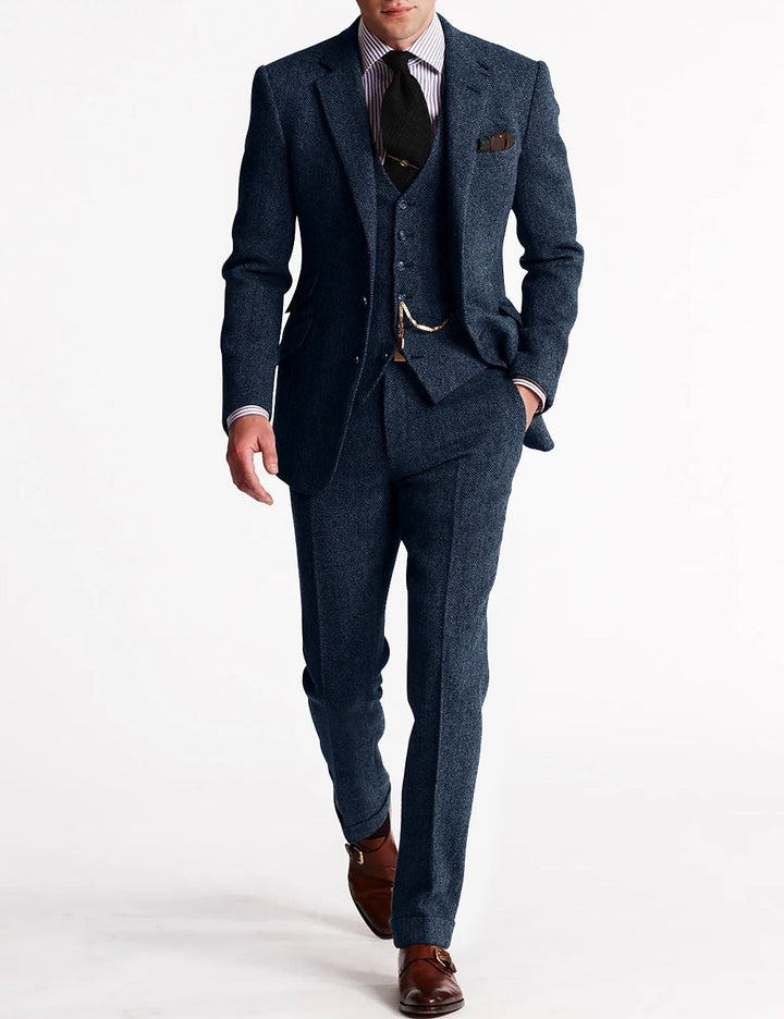 Costume Tuxedo en Tweed pour Hommes | Complet