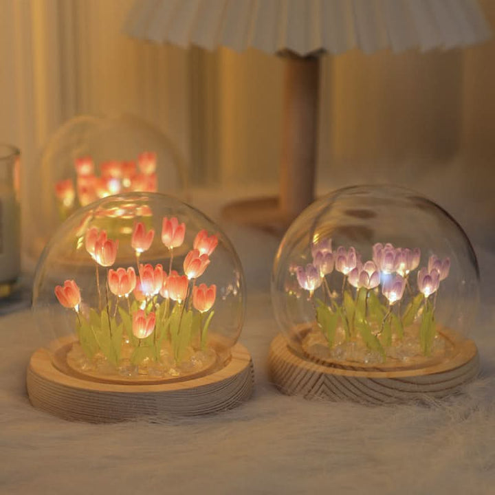 Lampe de Nuit Tulipe à Lumière Chaude pour Ch chambres d'enfants et Chambres